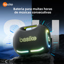 Caixa de Som Basike Ba-RAD251 200W IPX6 Bluetooth 5.4 8 Horas de Musica