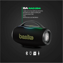 Caixa de Som Basike Ba RAD 294 100W com Subwoofer Bluetooth 8 horas de Bateria Ipx6
