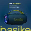 Caixa De Som Basike Ba RAD 253 100W Bluetooth IPX6 Compacta