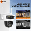 Câmera de Segurança Basike Ba CAM 001 Monitoramento 360º Externa Wifi Para sua casa