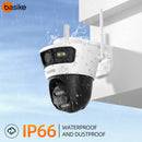 Câmera de Segurança Basike Ba CAM 001 Monitoramento 360º Externa Wifi Para sua casa