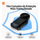 Carregador Por Indução Basike Ba WXC 149 15W 3 em 1 Carga Rápida Magnético Sem Fio
