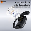 Fone De Ouvido Basike Ba FON 305 Bluetooth 5.4 Ear Buds Sem Fio Tioi Gancho Esportavio para Academia.