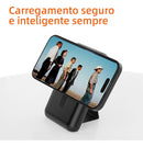Carregador Power Bank Basike Ba POW 076 10.000mAh Portátil Carregamento Rápido por Indução e Cabo