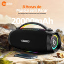 Caixa de Som Basike Ba RAD 180 200W Bluetooth IPX6 hIFI