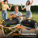 Caixa de Som Basike Ba RAD 252 400W Bass Boost Bluetooth IPX6