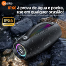 Caixa de Som Basike Ba RAD 179 100W Portátil Bluetooth IPX6 TWS Com RGB
