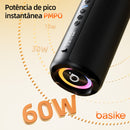 Caixa de Som Basike Ba RAD 033 60W Bluetooth IPX6