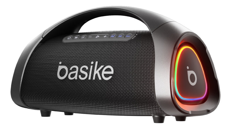 Caixa de Som Basike Ba RAR 134 300W Bluetooth IPX6 TWS RGB