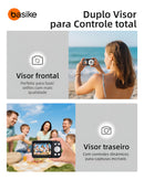 Câmera Fotográfica Basike Ba-CAM315 Digital 4k Dual Screen 2.8 HD Autofocus