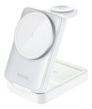 Carregador Por indução Basike Ba WXC 148 Sem Fio 3 em 1 Rápido 15W