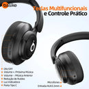 Fone de Ouvido Basike Ba FON 041 Bluetooth Com Microfone 30 Horas Cancelamento de Ruido