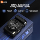 Câmera Fotografica Basike Ba CAM306 Digital 5K 64mp 18x Inteligente com AI Cartão Sd 32gb