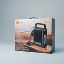 Caixa de Som Basike Ba RAD 237 80W Bluetooth com 2 Microfones Karaokê Potente