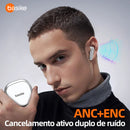 Fone de Ouvido Basike Ba FON 165 Bluetooth Sem Fio Som Estéreo Bateria de longa duração