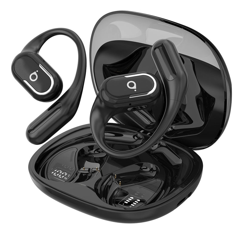 Fone de Ouvido Basike Ba RAD 239 Bluetooth Esportivo TWS Com Conexão Rpáido 60 Horas de Bateria