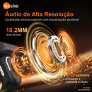 Fone de Ouvido Basike Ba RAD 239 Bluetooth Esportivo TWS Com Conexão Rpáido 60 Horas de Bateria