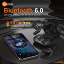 Fone de Ouvido Basike Ba RAD 239 Bluetooth Esportivo TWS Com Conexão Rpáido 60 Horas de Bateria