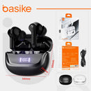 Fone de Ouvido Basike Ba FON 224 Bluetooth 5.4 Buds 60 Horas de Bateria Redução de Ruído