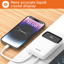 Carregador Power Bank Basike Ba POW 077 10.000mAh Portátil Turbo Com 3 Cabos