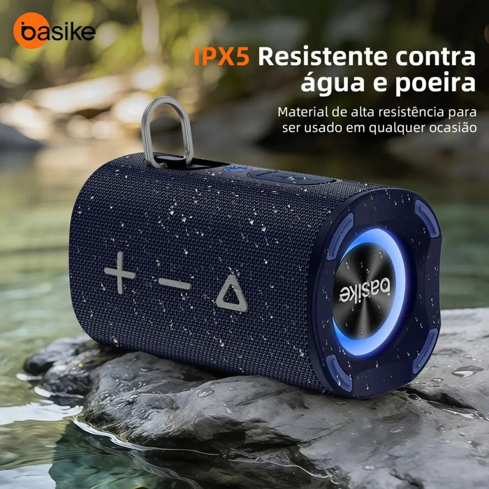 Caixa de Som Basike Ba MD 238 20w 2600mAh á Prova D`água Ipx5 Bluetooth Função TWS - Basike Brasil Oficial