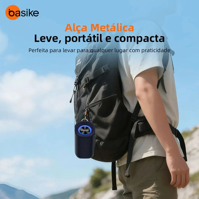 Caixa de Som Basike Ba MD 238 20w 2600mAh á Prova D`água Ipx5 Bluetooth Função TWS - Basike Brasil Oficial
