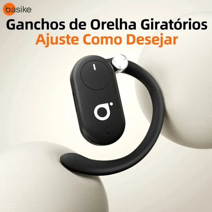 Fone de Ouvido Basike 158 Bluetooth Sem fio IPX6 à Prova D`Água Com Cancelamento de Ruido ENC Tipo Ganhco - Basike Brasil Oficial