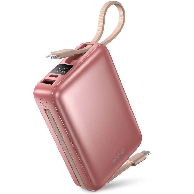 Power Bank B201 Basike 20.000mAh Carregamento Rápido 22.5W Saída Dupla Com Display