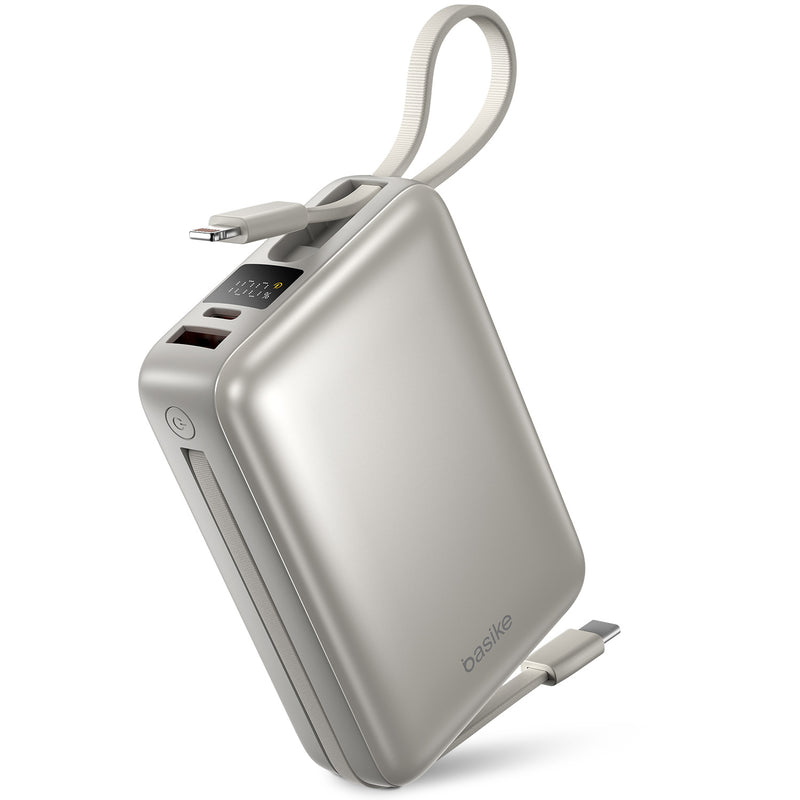 Power Bank B201 Basike 20.000mAh Carregamento Rápido 22.5W Saída Dupla Com Display