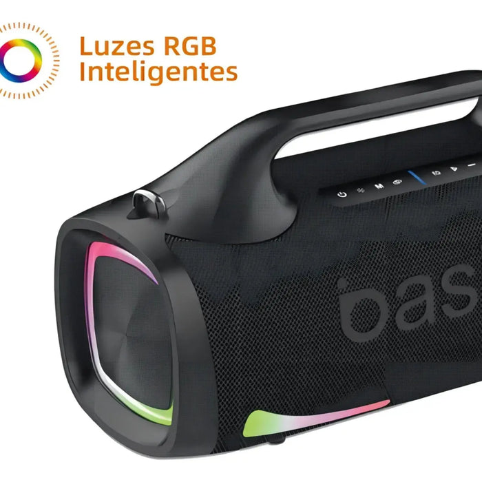 Caixa de Som Basike Ba RAD 035 100W Bluetooth Hifi TWS IPX6 - Basike Brasil Oficial