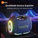 Caixa de Som Basike Ba-RAD251 200W IPX6 Bluetooth 5.4 8 Horas de Musica