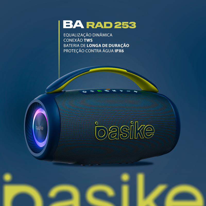 CAIXA DE SOM BA RAD 253 100W