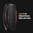 Caixa De Som Basike Ba RAD 253 100W Bluetooth IPX6 Compacta