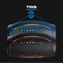 Caixa De Som Basike Ba RAD 253 100W Bluetooth IPX6 Compacta