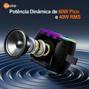Caixa de Som Basike Ba RAD 136 40W Estéreo Portátil Party TWS