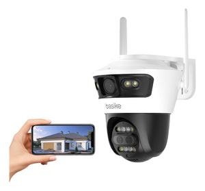 Câmera de Segurança Basike Ba CAM 001 Monitoramento 360º Externa Wifi Para sua casa