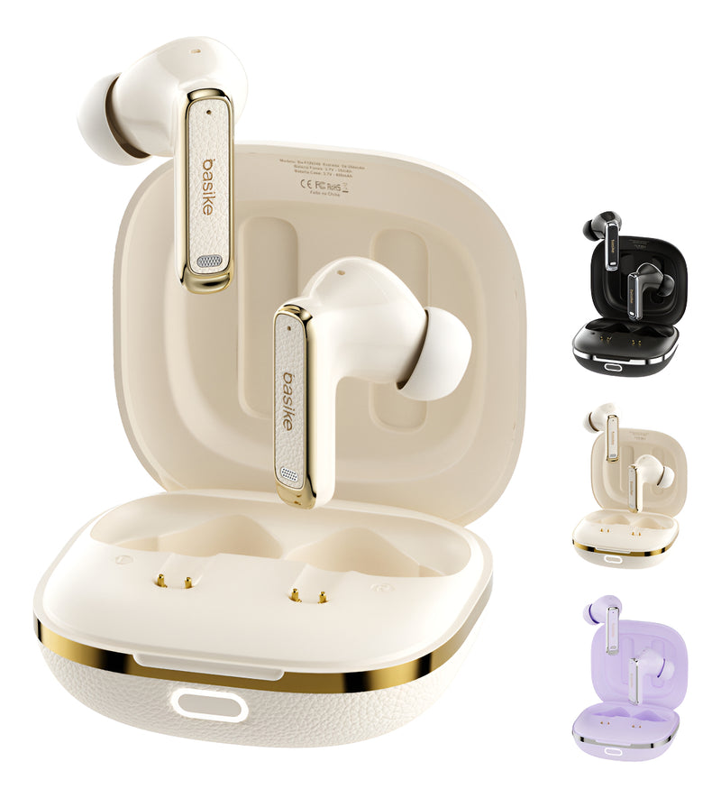 Fone de Ouvido Basike Ba FON 248 Bluetooth Com Cancelamento de Ruido Bateria de 40 horas Com Microfone
