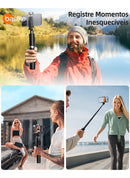 Tripé Bastão Basike Ba-SPO260 0,70m Pau de Selfie Mini Portátil Com Controle