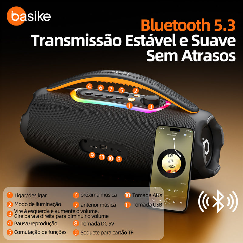 CAIXA DE SOM Ba RAD 172 60w