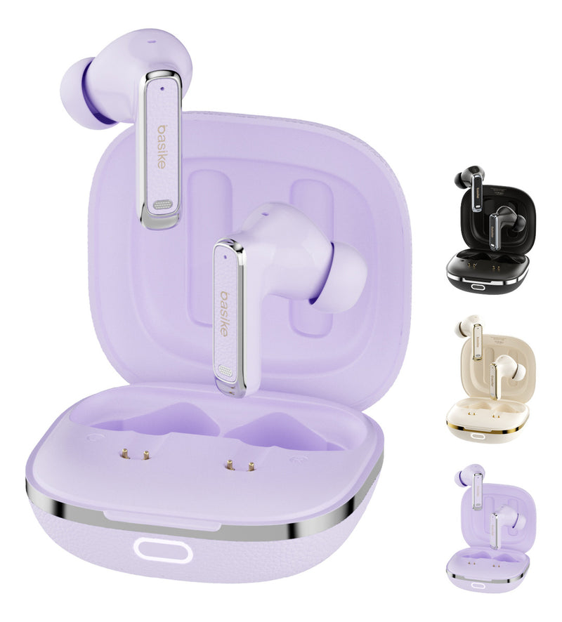 Fone de Ouvido Basike Ba FON 248 Bluetooth Com Cancelamento de Ruido Bateria de 40 horas Com Microfone