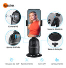 Gimbal Basike Ba-SPO264 Suporte Inteligente 360º Rastreador com IA Segue Rosto