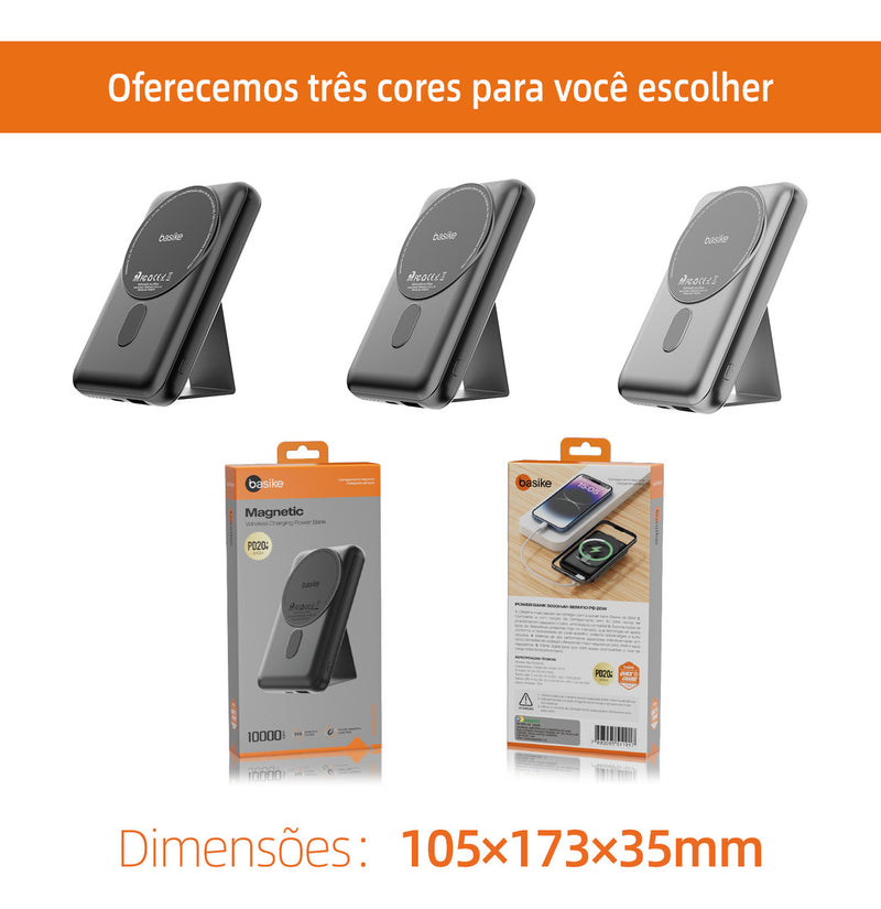 CARREGADOR SEM FIO BA POW 076