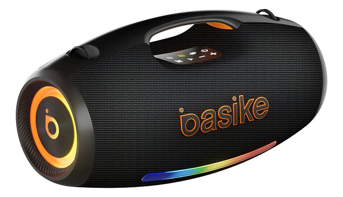 Caixa de Som Bluetooth Basike RAD252 com 400W RMS, bateria 60.000