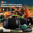 Caixa de Som Basike Ba RAD 015 60W Bluetooth IPX6