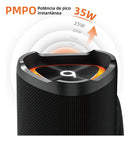 Caixa de Som Basike Ba RAD 021 35W Bluetooth IPX 1+1