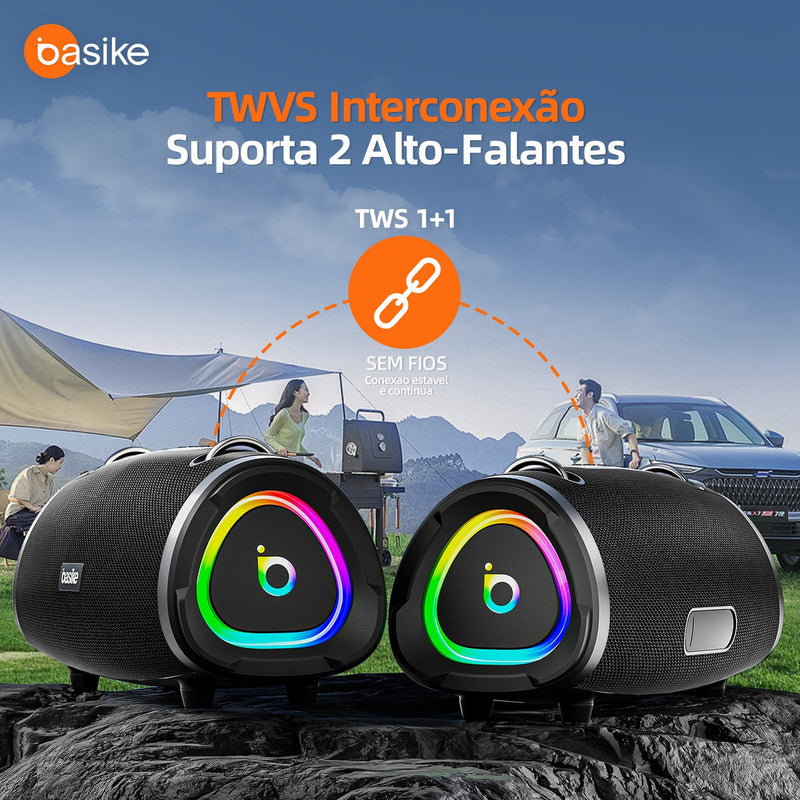 CAIXA DE SOM Ba RAD 133 100W