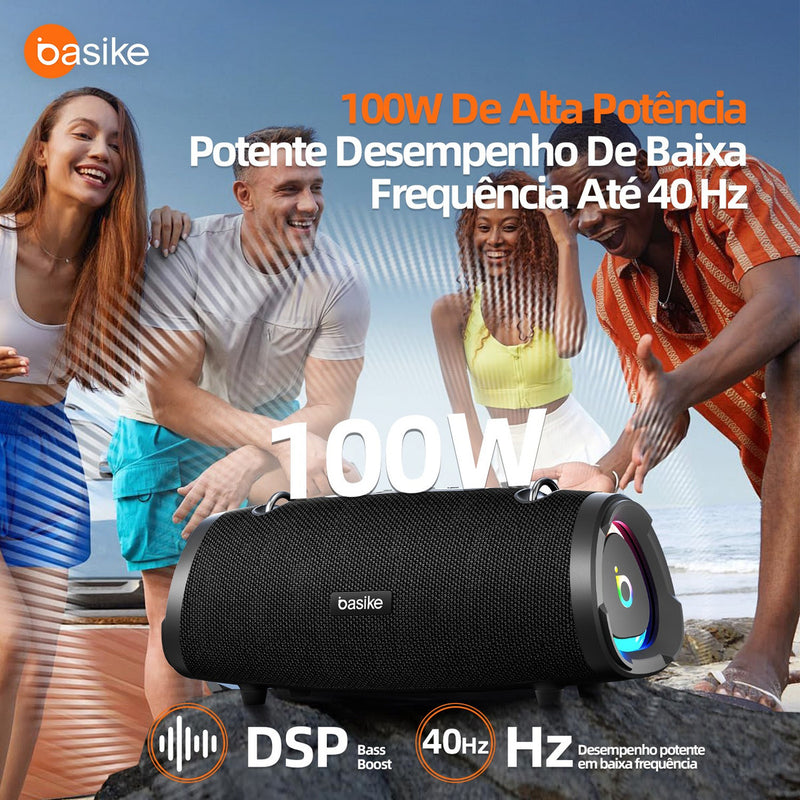 CAIXA DE SOM Ba RAD 133 100W