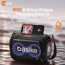Caixa de Som Ba RAD 044 50W Bluetooth Com Rádio FM