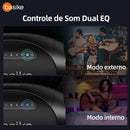 Caixa de Som Basike Ba RAR 134 300W Bluetooth IPX6 TWS RGB