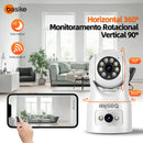 Câmera de Segurança Basike Ba CAM 003 Wi Fi 360º Full HD Visão Panorâmica Vigilância